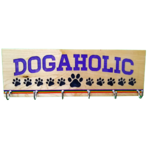 Dogaholic Rainbow Leash Holder